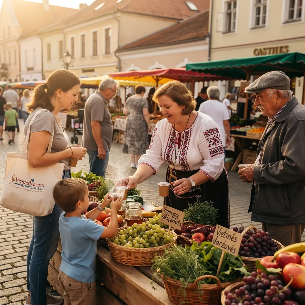 Vynuogių sėklų ekstrakto arbatos puodelis su šviežiais lapais, simbolizuojantis sveikatą ir energiją.