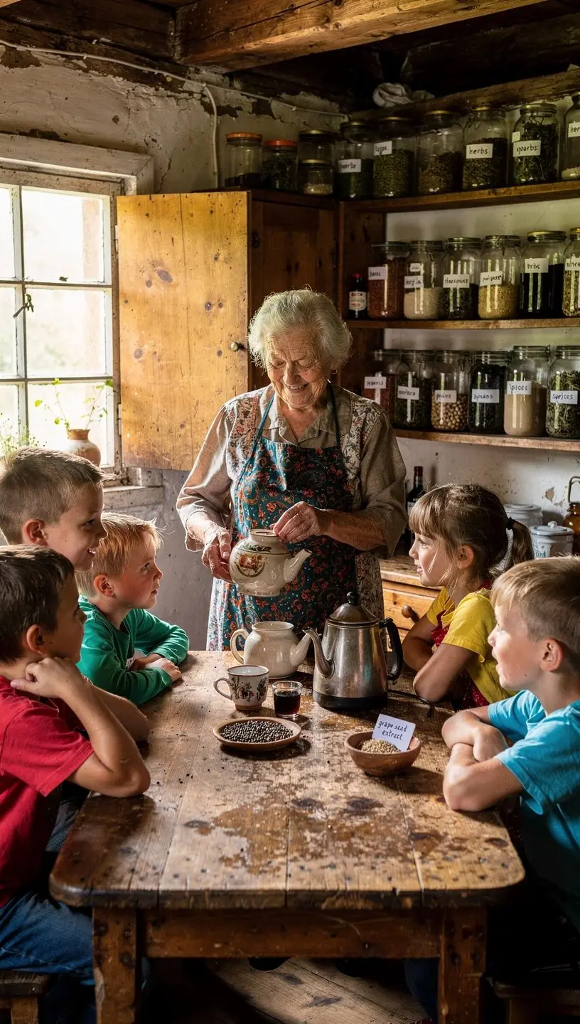 Vynuogių sėklų ekstrakto arbata, pilna polifenolių, puikiai tinka širdies ir kraujagyslių sveikatai.